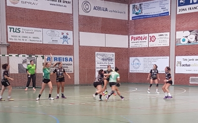 Imatge del partit amistós contra La Roca